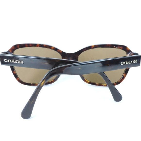 Coach Prescription Sunglasses Frames Dark Brown Tortoise - Picture 11 of 13